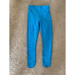 Athleta Blue High-Waisted Leggings